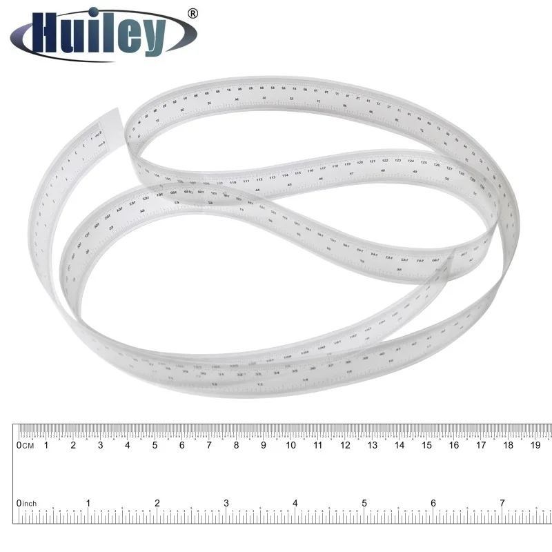 

1m/1.5m/2m Film Ruler Calibration Transparent Flexible Film Scale 0.1mm/0.5mm Measuring Tools Soft Tape Straightedge