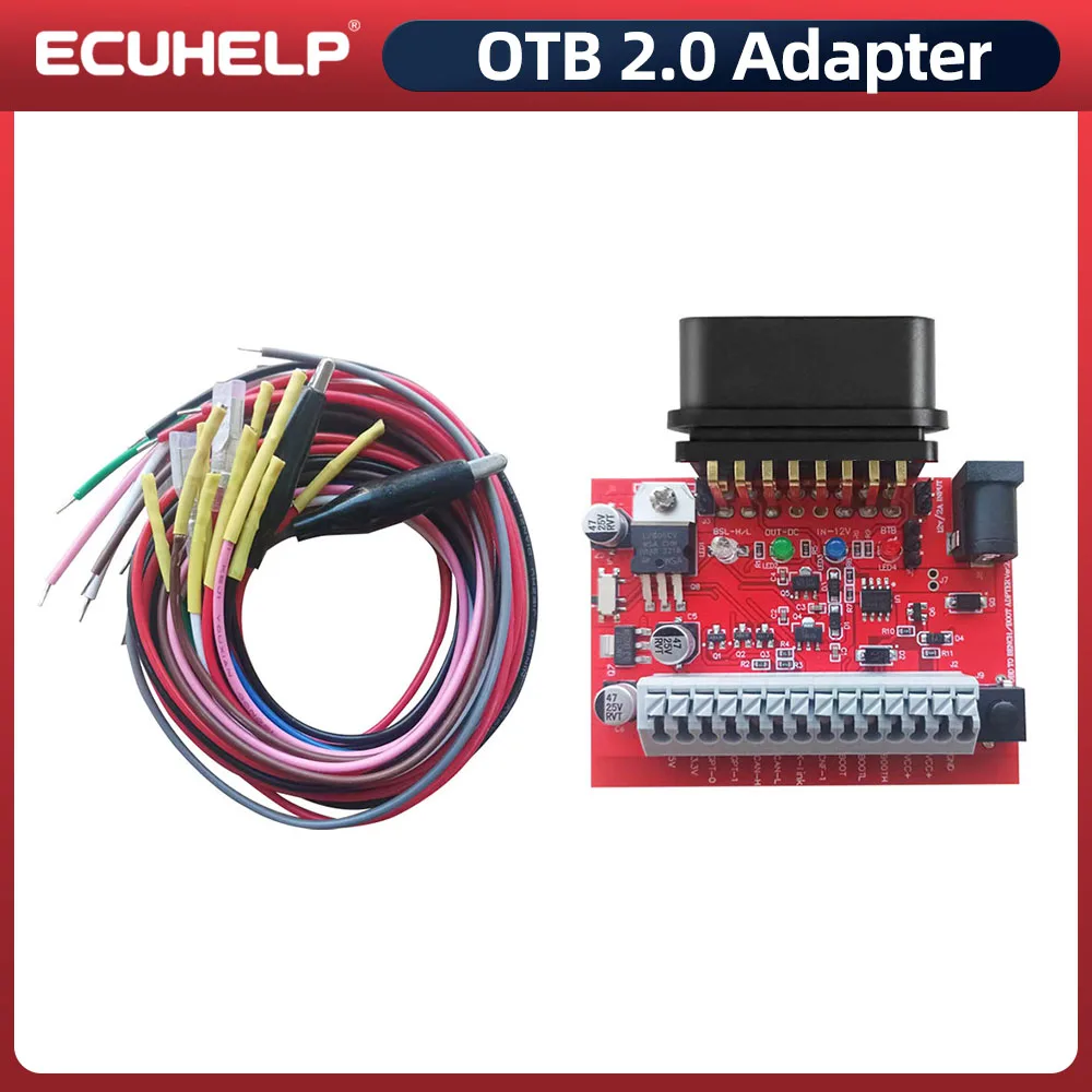 

New OTB 2.0 Adapter (OBD on Bench Adapter) for ECUHELP KT200 KT200II ECU TCU Programmer OBD2 Tagflash Programmer