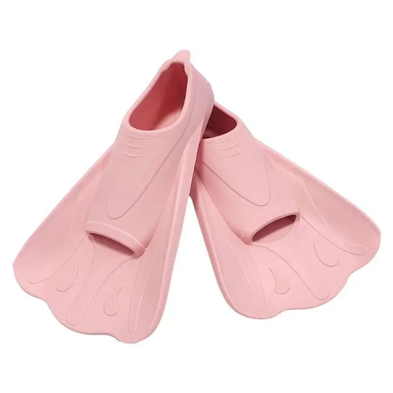 Swim Fins For Children Soft Scuba Diving Snorkeling Flippers For Training Children Swimming Trainin For Boys Girls