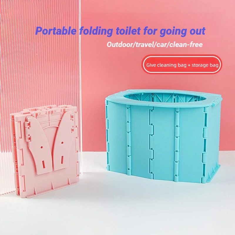 Portable Toile Folding Toilet Portable Car Toilet For Children Going Out Baby Outdoor Travel Urinatory Basin Emergency Toilet 4