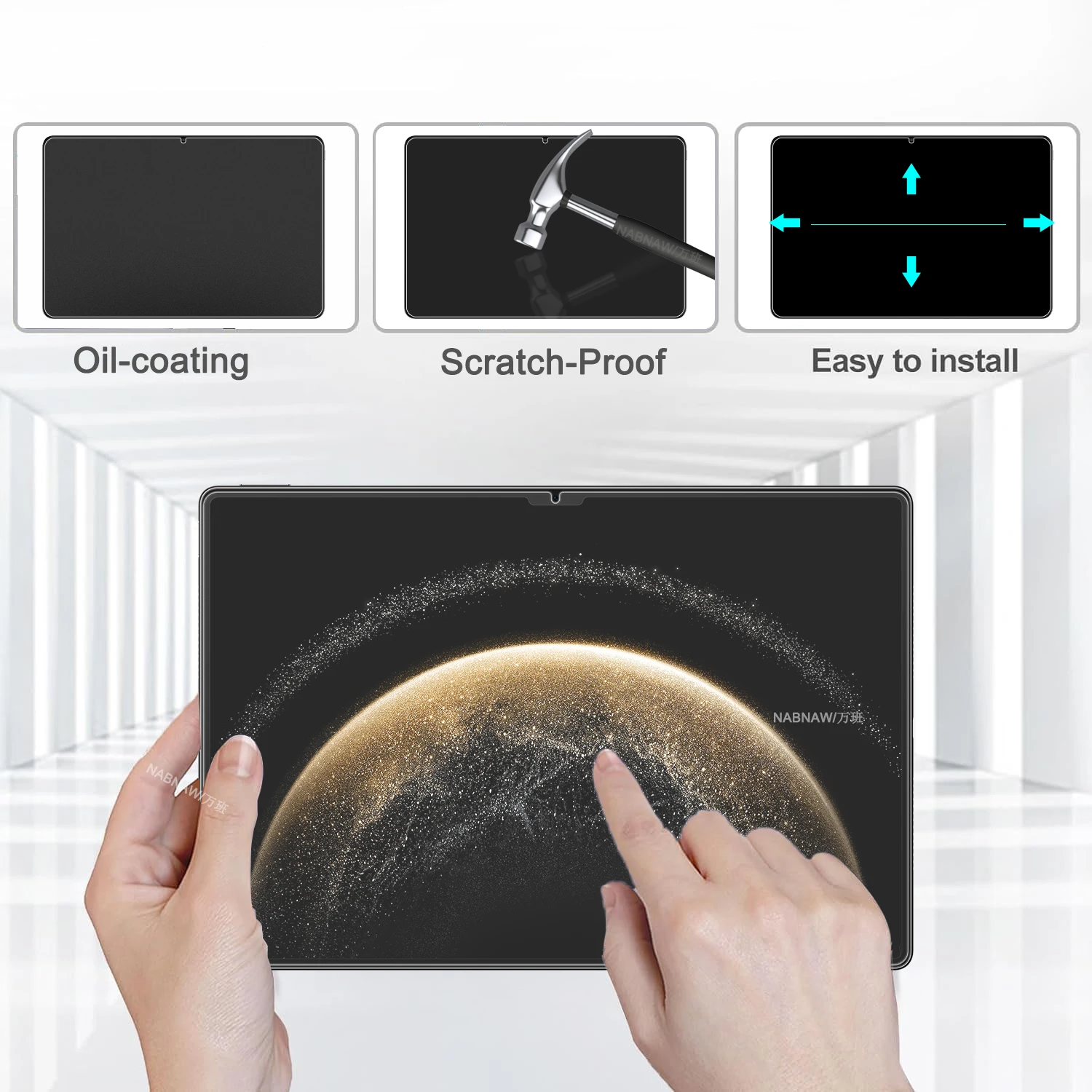 Premium HD Anti-Scratch Tempered Glass Screen Protector