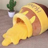 Cat Bed House Removable Plush Mat Cats Puppy Four Seasons Cushion Basket Honey Jar Shape Machine Washable Pet Accessories 5