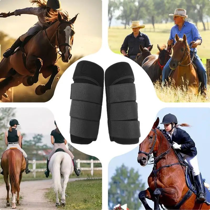 Protective Boots Horse Fly Leg Guards Professional Ergonomic Horse Leg Guards Convenient Wraps Protector For Official