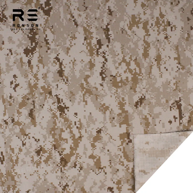 hot sale 50% Nylon 50% Cotton Ripstop fabric MARPAT Desert NYCO5050 tactical fabric use for uniform in stock