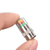 4Pcs 2.4 Bar Car Tire Pressure Guage Cap Sensor Indicator Alert Monitoring Tool Tyre Cap Indicator Alert Air Pressure Gauge - Image 2