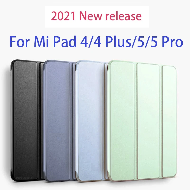 Capa de Silicone Smart Wake Capa para Xiaomi mi Pad 8.0 in mi Pad Plus 10.1 in Pro 11 in 12.4 in 2023