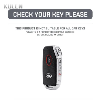 TPU Car Remote Key Case Cover Shell Fob per KIA Telluride SX Sportage R Sorento K5 Seltos 5 pulsanti Protector Holder accessori - TPU Car Remote Key Case Cover Shell Fob per KIA Telluride SX Sportage R Sorento