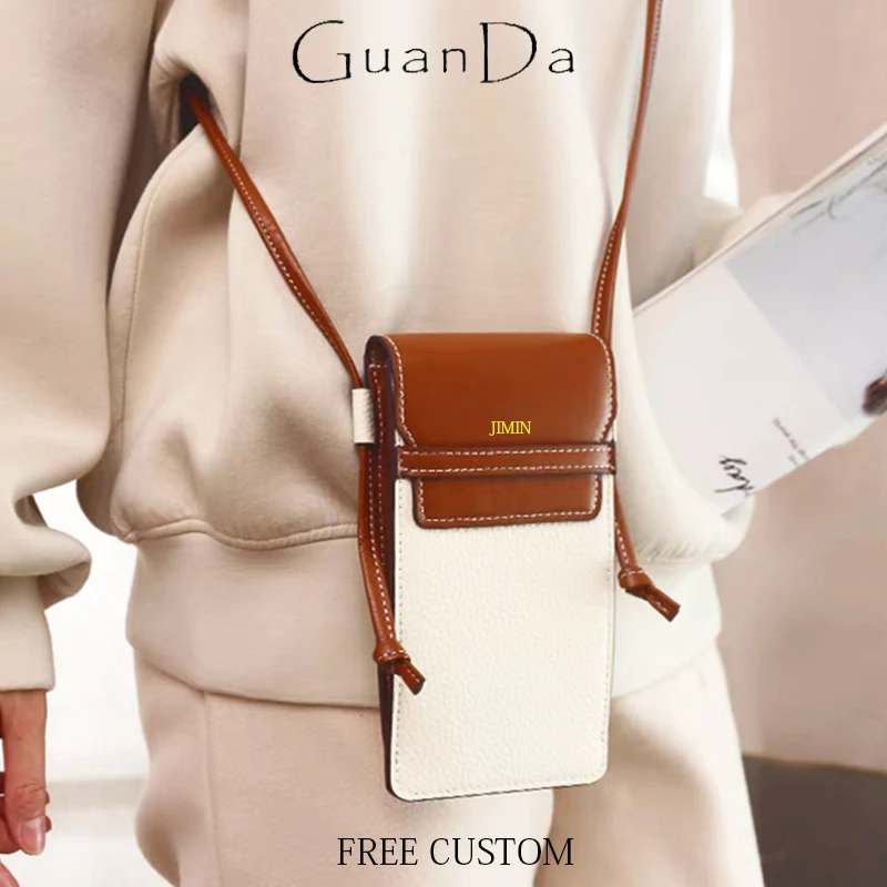 Custom Name Fashion Phone Cross Body Bag For Woman Luxury Design