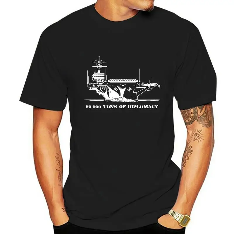 

90000 Tons Diplomacy T Shirt 2020 Fashion Short Sleeve T-Shirt 100% Cotton Short Sleeves Tee Shirts Plus Size