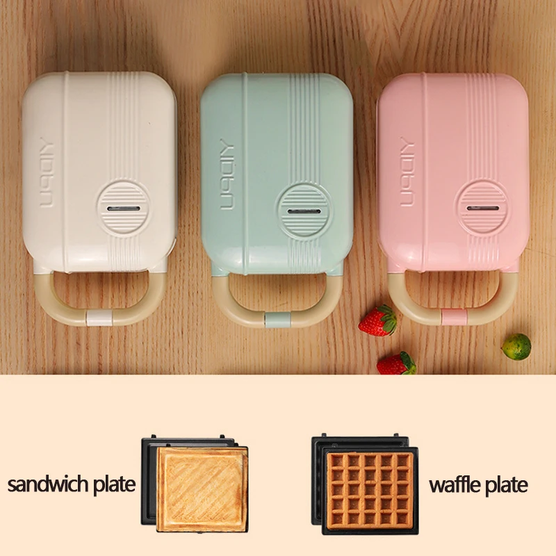 650W Electric Sandwich Maker 220V Home Light Food Multifunctional Waffles Muffles Bakers Toast Press Baking Breakfast Machine