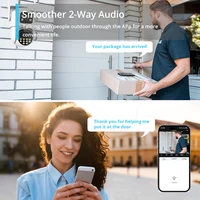 Caméra IP WIFI 9MP à trois objectifs, double écran avec zoom 8X, caméra PTZ 6MP, suivi automatique par IA, caméra de surveillance vidéo ICSee 3