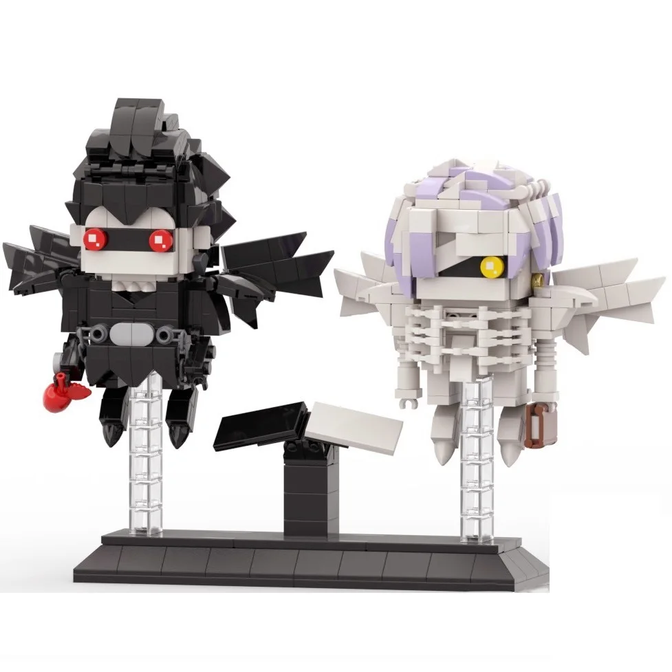 

ABS пластиковые строительные блоки Death Note BRICKHEADZ, мини Экшн-фигурки, игрушки