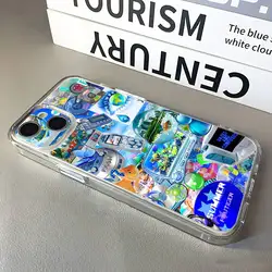 Frutiger Aero Transparent Soft Phone Case - iPhone 14 Plus (Z1)