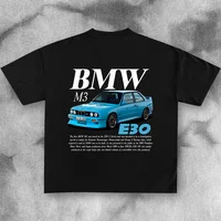 BMW M3 E30 Car T Shirt Men Mens Clothing Sexmachine Tentacles One Direction T-shirts for Men Y2K Tiki Jujutsu Kaisen 1