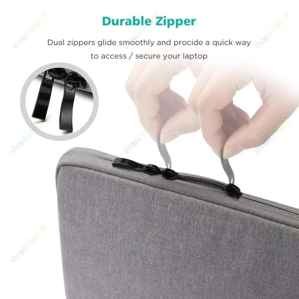 Laptop Sleeve Bolsa Case para hp lg Gram Lenovo Ideapad Asus Vivobook Dell Xps Asus Vivobook Notebook Pausa 17 - Imagem 2