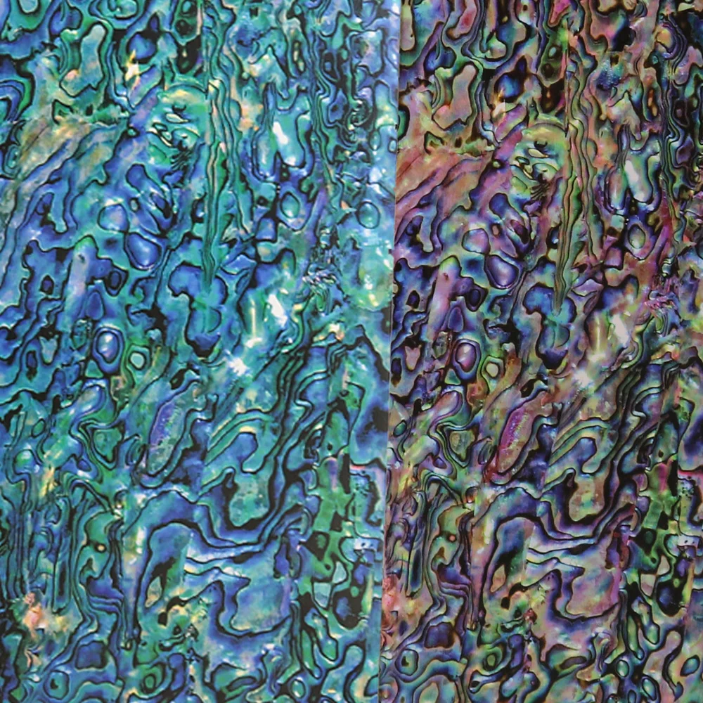 Selbstklebende Abalone-Muscheleinlage 14x24 Cm - Flexibel Für Möbel & Instrumente