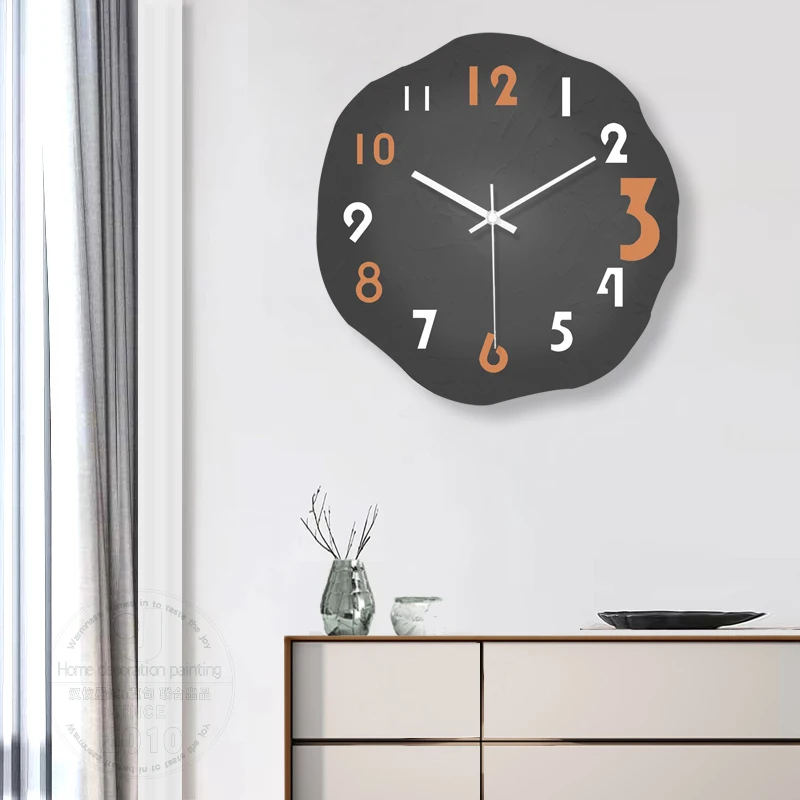 

New wall clocks modern home decoration living Silent clocks wooden
