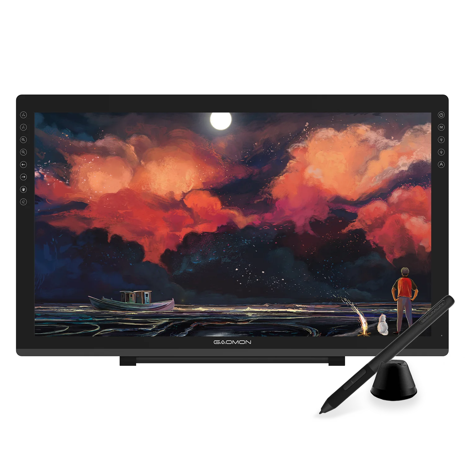 GAOMON PD2200 92NTSC FullLaminated Pen Display with 8192 BatteryFree