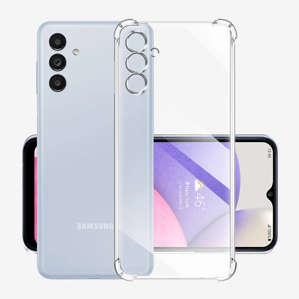 Thick Shockproof Clear Phone Case with Enhanced Protection