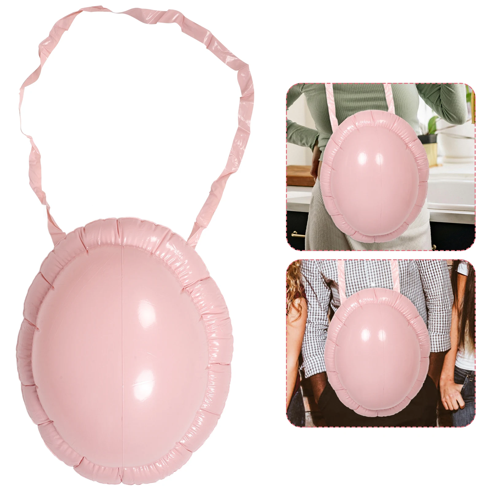 Inflatable Belly Fake Belly Dress Up Inflatable Pregnant Cosplay Costume Prop Santa Claus Costume Prop Realistic Inflatabl cosplay costume santa claus costume halloween party props