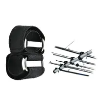 New 2/4/6Pcs Nylon Car Rod Holder Strong Belt With  For Vehicle Bar Rods Rack Portable Pole Strap Fishing Tool Accessories 6
