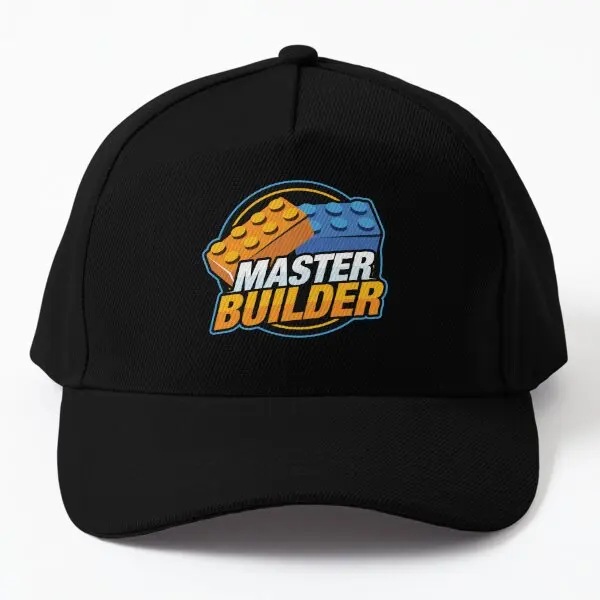 

Master Builder Baseball Cap Hat Spring Women Snapback Black Casual Fish Solid Color Sun Outdoor Casquette Boys Mens Bonnet