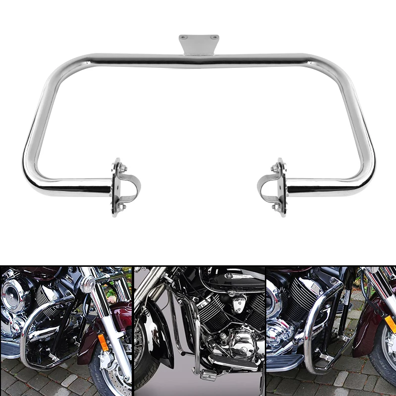 UpperLowerCrashBarsEngineGuardBumpersTankProtectorCoverFor