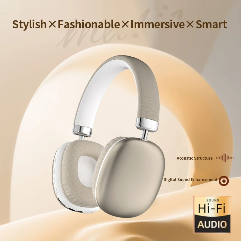 Wireless Bluetooth Headphones Stereo Earphones Super Bass Noise Reduction Mic For Iphone Laptop PC TV Sumsamg Android IOS