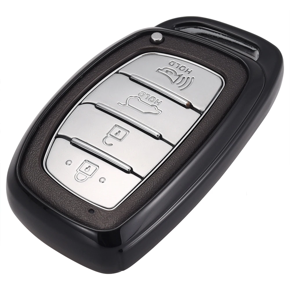 TPU-Schlüsselanhänger-Abdeckung, passend für Hyundai Elantra Tucson Sonata I40 Keyless 3/4/5 Button Smart Remote