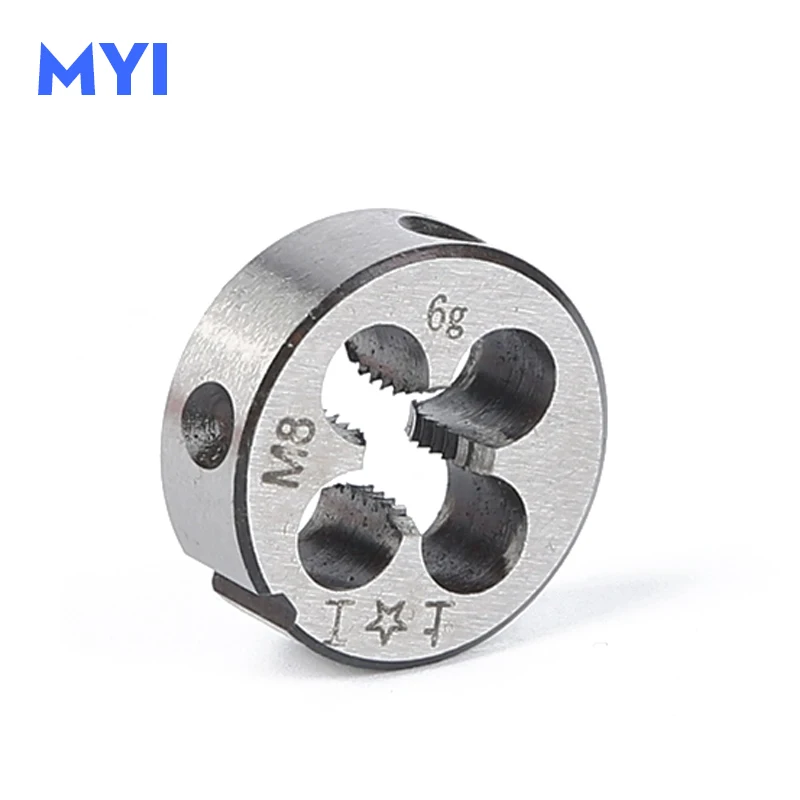 1-1/8-14 UNS Round Thread Die - Right Hand Alloy Steel For Thread Repair & Cleaning
