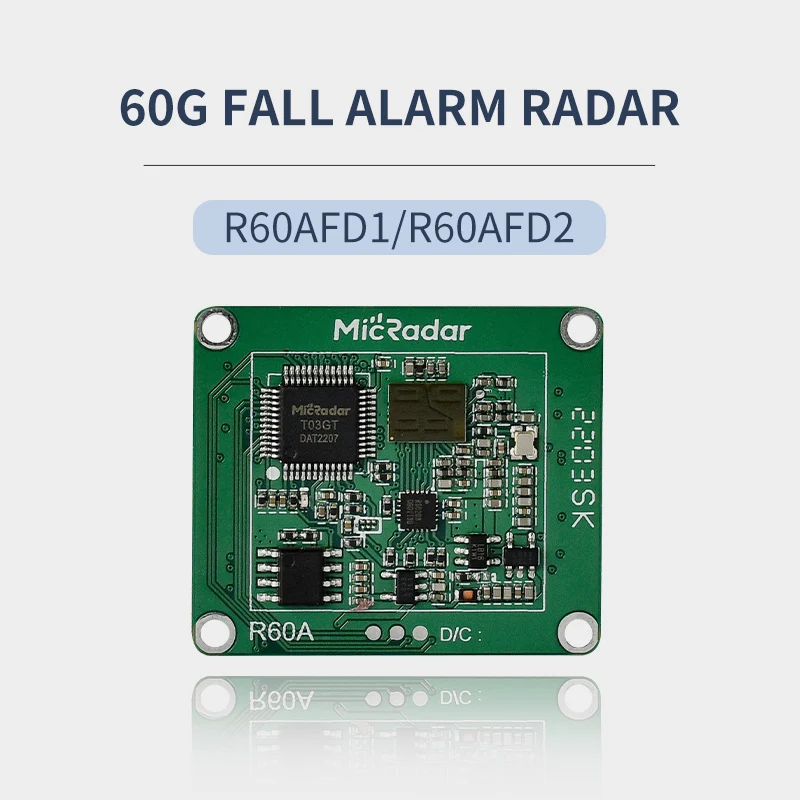 Fall Alarm Radar New 60GHz mmWave Radar Sensor MICRADAR R60AFD1