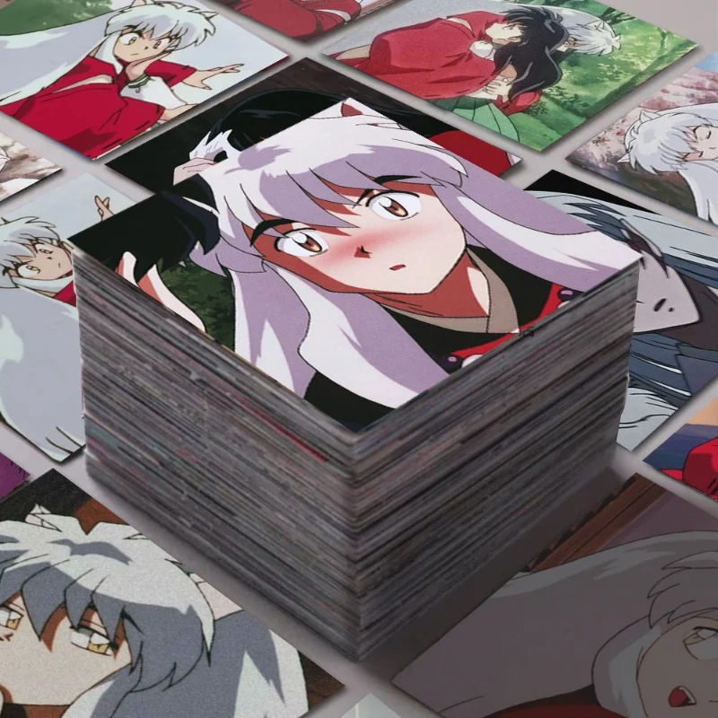 

Inuyasha Sticker Anime Waterproof Sticker 54 Piece Student Stationery Waterproof Children Supplies Sticker Waterproof