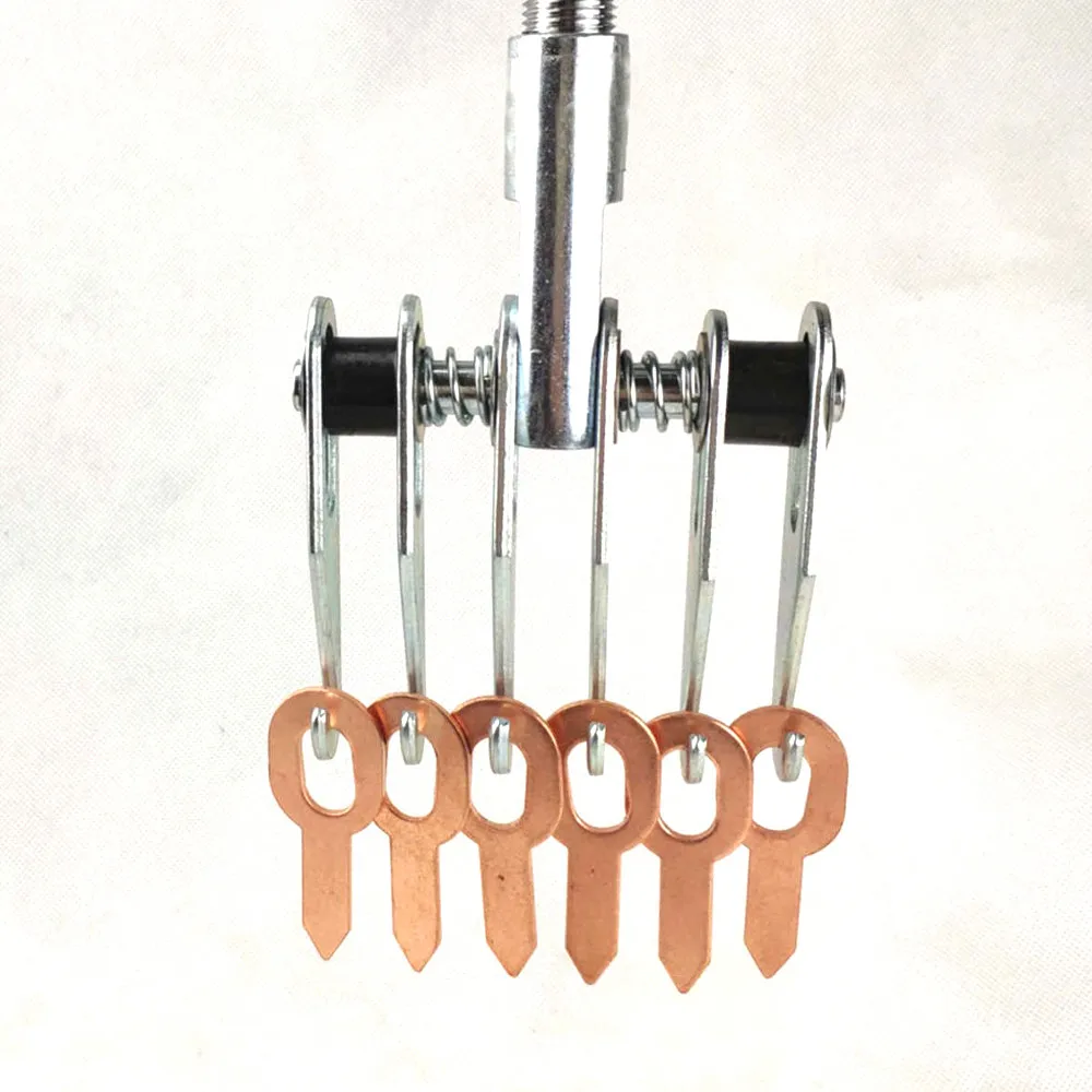 Car Dent Repair Tool 100 Pcs Car Dent Puller Straight Pull Rings for Spot Welding Welder Car Body Panel Pulling Washer