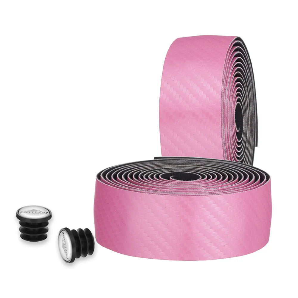 MOTSUV Road Bike Tape Bicycle Handles Bar Wrap Race Gravel Carbon Fiber Texture Handleba Belt Anti-Slip Shock Strap Cycling Part