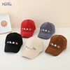 School Boy Baseball Hats Bulldozer Excavator Embroidered Children Outdoor Summer Kids Caps for 2-8Years Baby Sports Hats Cotton 1