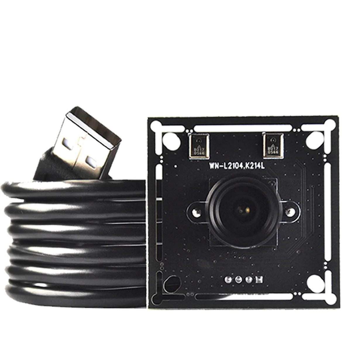 L06A-130 ° 광각 2MP HD USB 카메라 모듈, 듀얼 마이크, 60FPS, 고급 제품 비전을 위한 플러그 앤 플레이