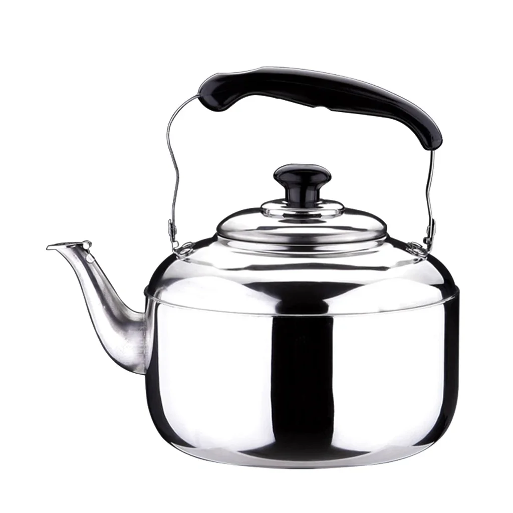 Whistling Tea Kettle Rust Resistant Stainless Steel Gas Electric Induction Stovetop Kettle Water Kettles Camping Teapot New