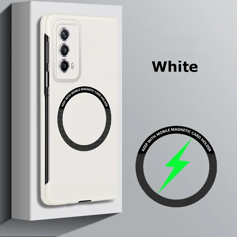 Magsafe-Compatible Slim Magnetic Case with Hard PC Back Cover