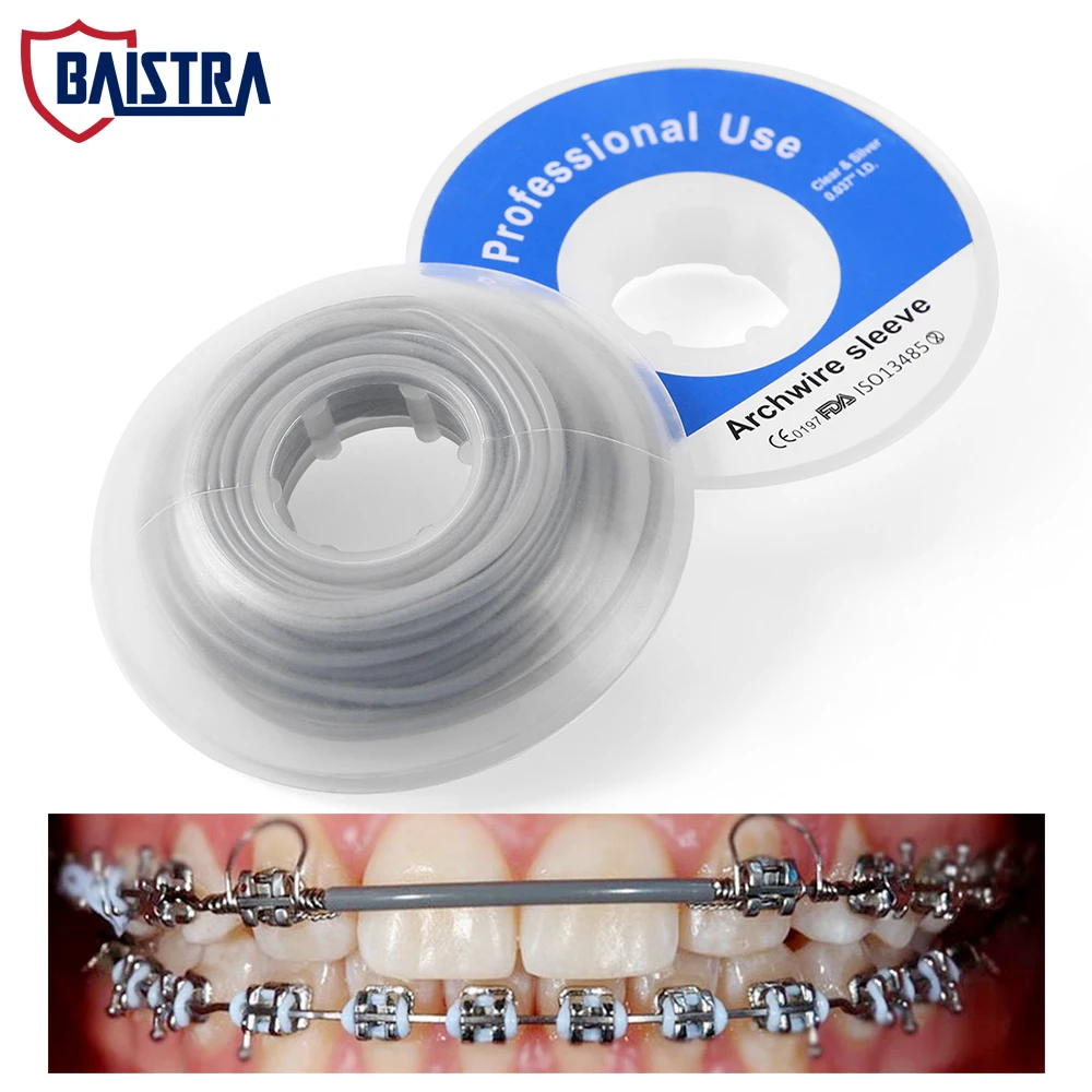 Dental Orthodontic Archwire Sleeve Tubing Dentistry Plastic Cannula for
