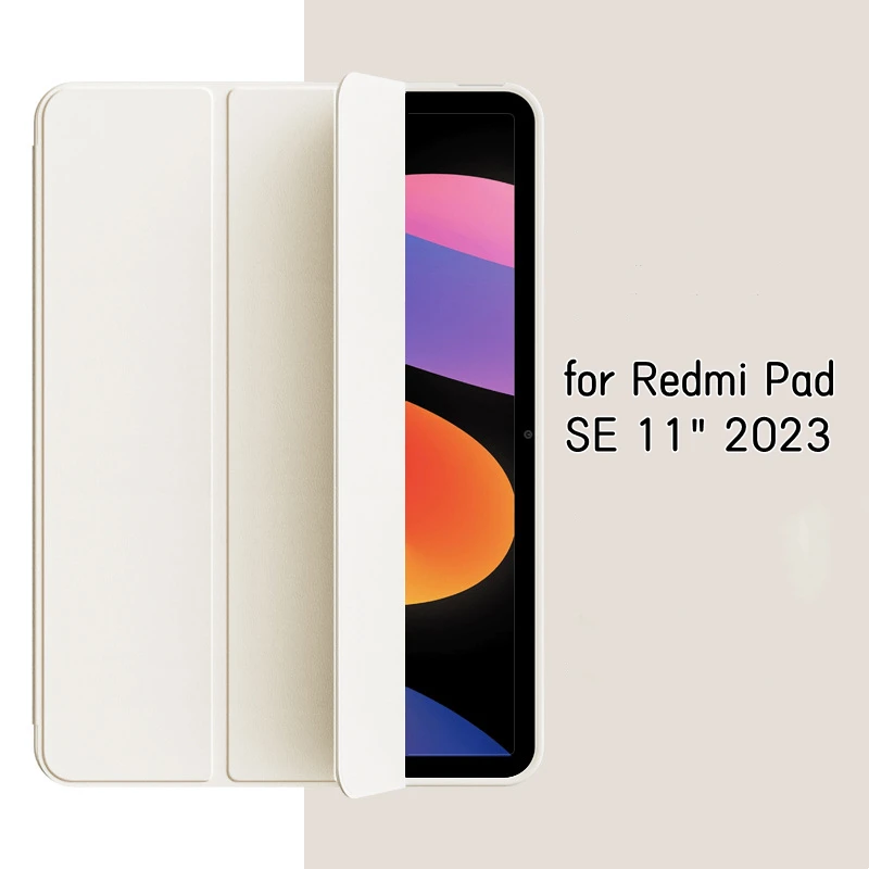 Silicone Tablet Case with Auto Wake/Sleep and Magnetic Charging Support, 2023 Edition