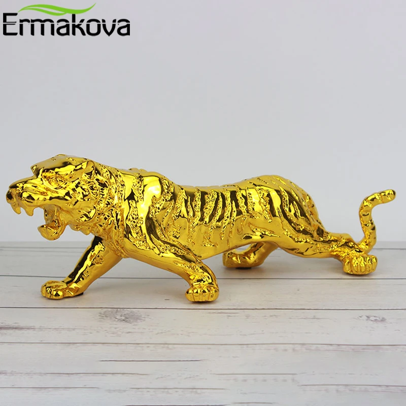 Zuivelproducten ik heb het gevonden Chronisch Ermakova Moderne Abstracte Gouden Panter Sculptuur Hars Leopard Standbeeld  Wildlife Decoratie Gift Ambachtelijke Ornament Accessoires|Figuren &  Miniaturen| - AliExpress