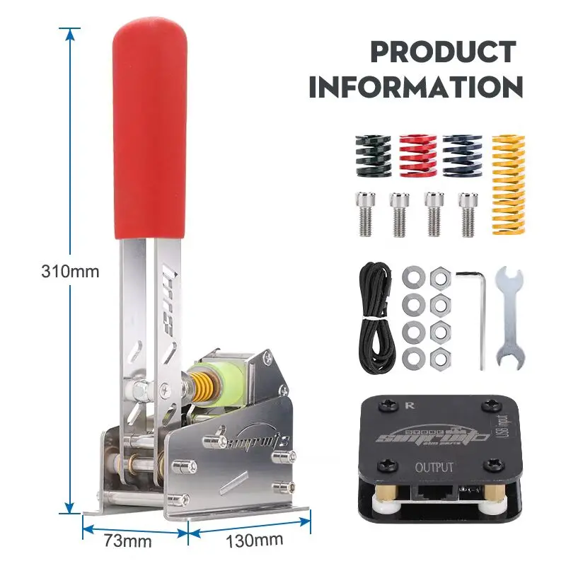 Usb Handbrake Sim For Pc Racing Games For Logitech G29/G27/G25 T300 T500 RS PC 64bit Load Cell SIM Racing Rally Adjustable