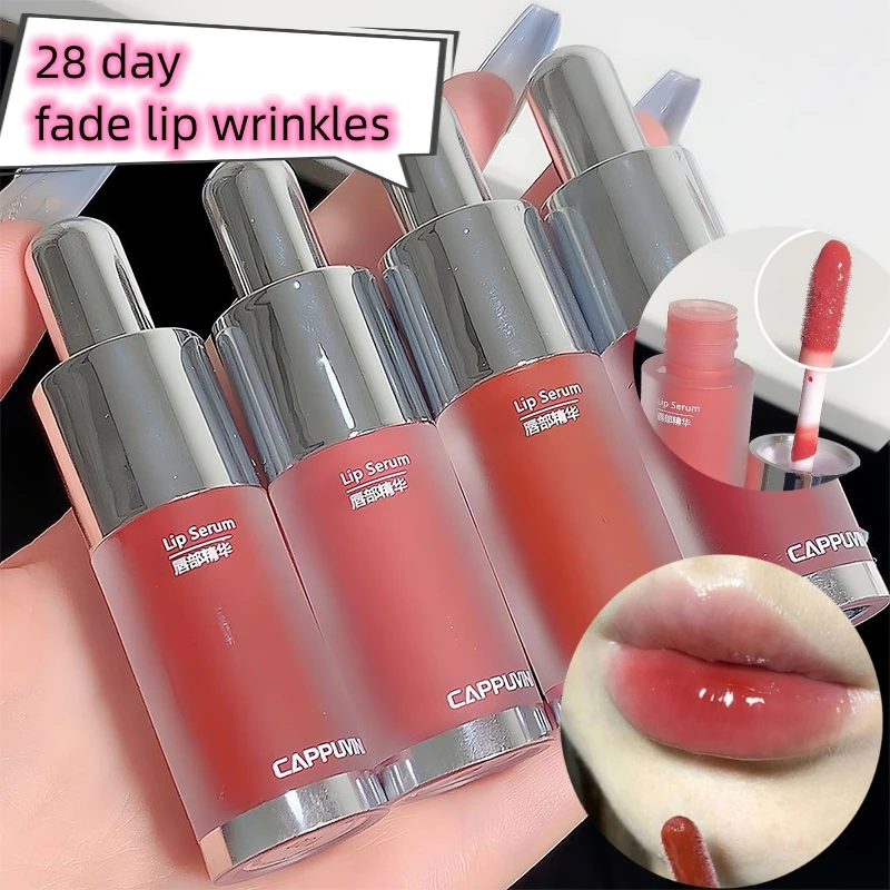 

Lip Honey Colored Lip Glaze Mirror Water Gloss Moisturizing Serum Essential oil Lip Gloss Plumper Hydrating Lipstick Cosmetics