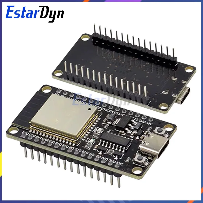 Enhanced ESP32 Development Board with Type-C USB and WiFi+Bluetooth Connectivity