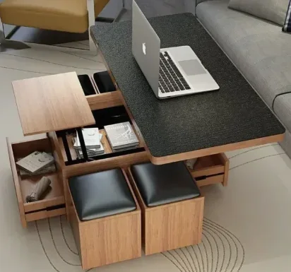 Coffee table combination link