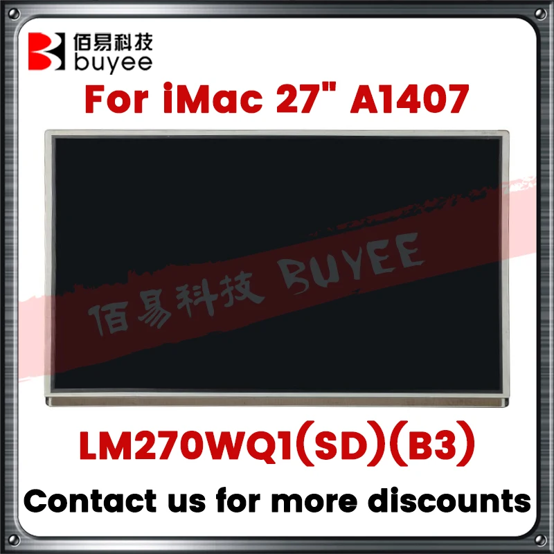 Originale Usato A1407 Lm270Wq1(Sd)(B3) Schermo Lcd Per Imac 27 "A1407 Lm270Wq1-Sdb3 Sostituzione Pannello Display Lcd