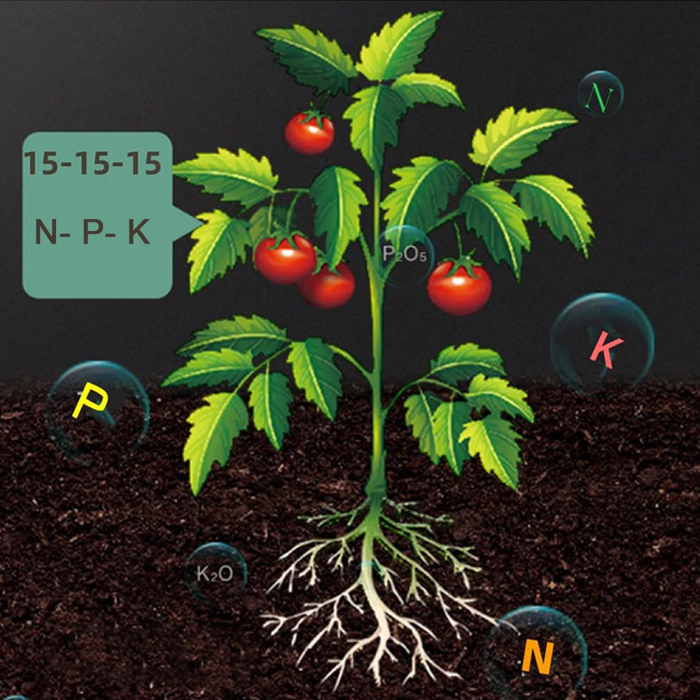 Fertilizer 20g NPK Compond Fertilizer All Purpose Plant Food Safe Feed Vegetable Garden Pot Planting Flower