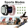 Smart Watch Android Phone 1.47'' Inch Color Screen Bluetooth Call Blood Oxygen/Pressure Monitoring Smart Watch Women Men 2