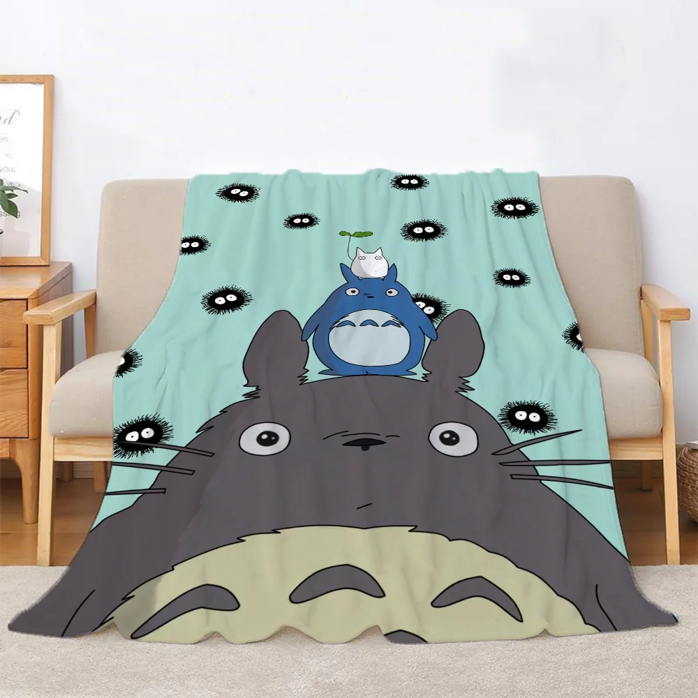 TotoroS Knitted Blanket Throw Throws Blankets for Sofa Luxury Bedding Funny Blanket Oversized 200x300 Beach Towel Fluffy Plaid 2