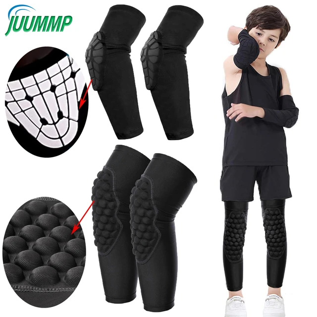 Children Boys Breathable Compression Pants With Knee Pad Sport Tights  Basketball Football Running Pants - AliExpress